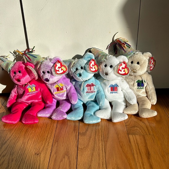 Ty Other - Beanie Babies Birthday Bears